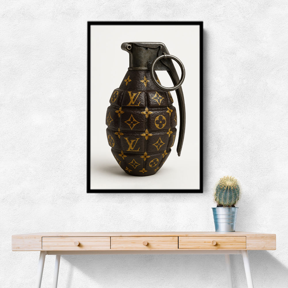 Louis Vuitton Fashion Inspired Grenade 2 Wall Art